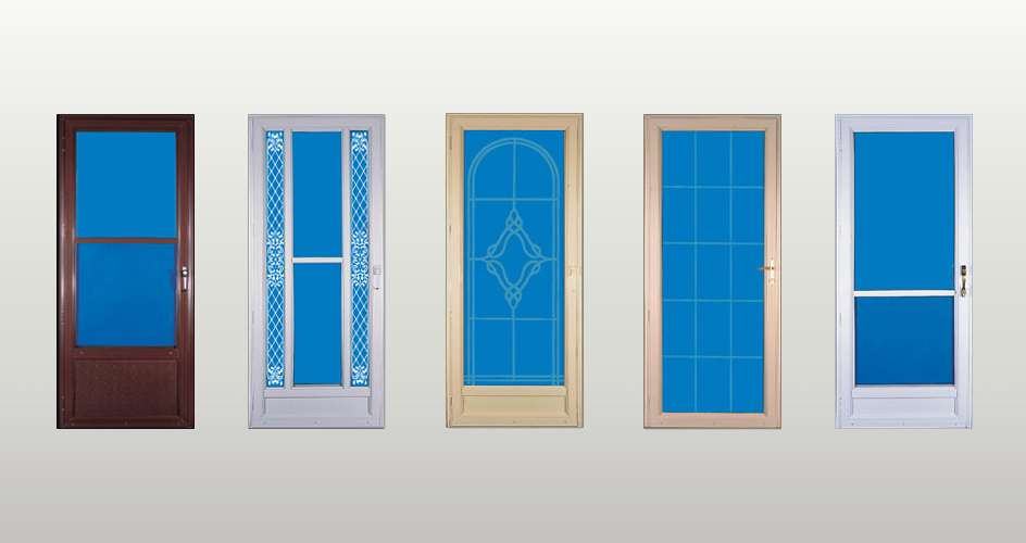 Aluminum Storm Doors